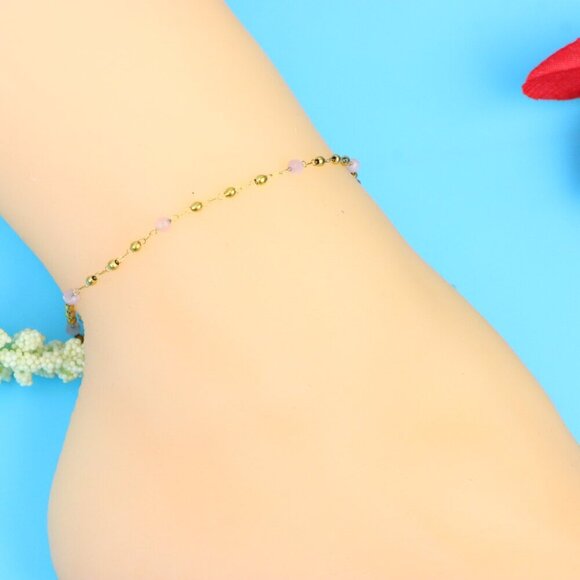 Elegant Handmade Anklet – Perfect for Women & Girls | Ideal Gift Option, DYC1364 - Picture 4 of 8